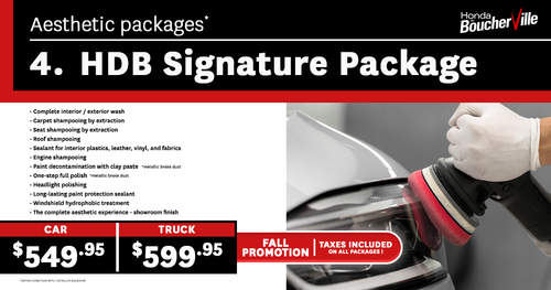 HDB SIGNATURE PACKAGE !