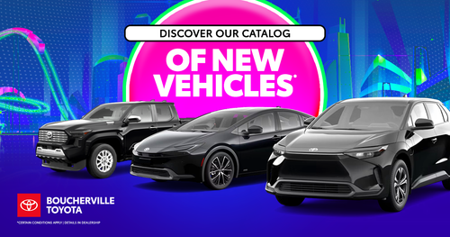 EXPLORE OUR CATALOG OF NEW VEHICLES !