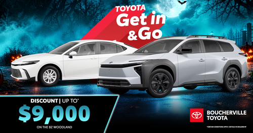TOYOTA GET IN & GO !