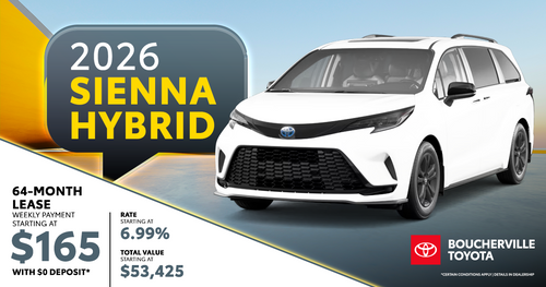 2026 HYBRID SIENNA !
