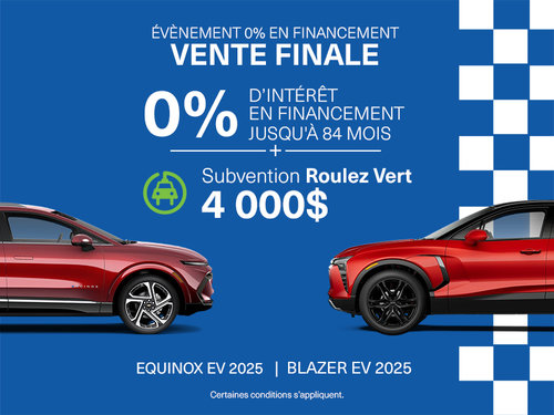 CHEVROLET EQUINOX EV & BLAZER EV 2025