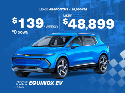 2026 CHEVROLET EQUINOX EV LT