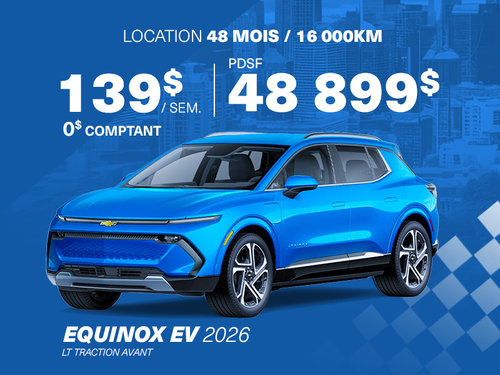 CHEVROLET EQUINOX EV LT 2026