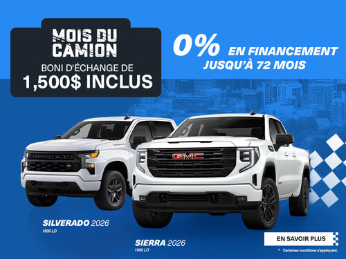 SILVERADO ET SIERRA LD 1500 2026