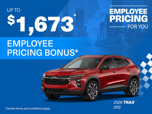 The 2026 Chevrolet Trax 2RS