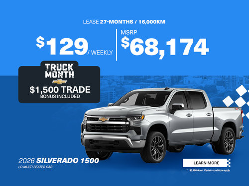 2026 Chevrolet Silverado 1500: Power and Comfort in Crew Cab