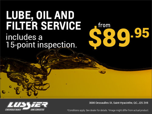 Lube, Oil and Filter Service