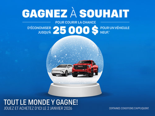 Événement Gagnez à souhait