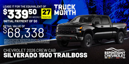 Chevrolet 1500 Silverado Trailboss 2026