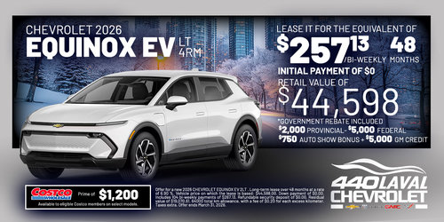 Chevrolet Equinox EV 2LT 2026