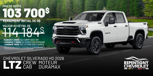 Chevrolet Silverado HD LTZ 2026