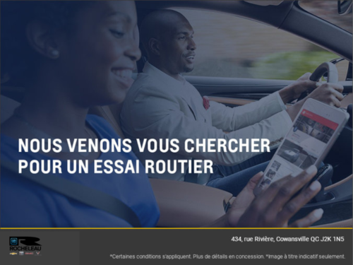 Un service gratuit pour un essai routier