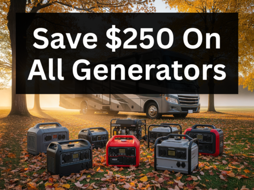 Save $250 On All Generators