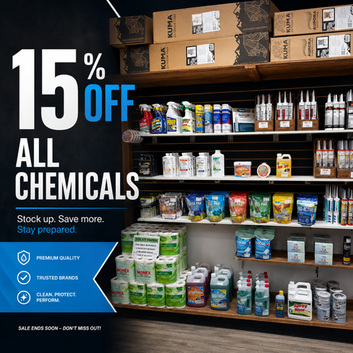 15% Off All Chemicals