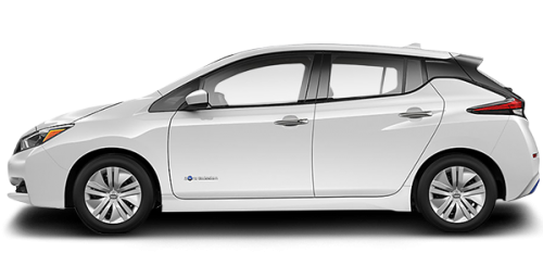 Resultado de imagem para white nissan leaf