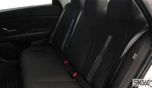 Hyundai Elantra Preferred 2024 - Tissu tricot noir