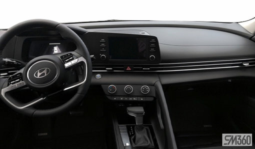 Hyundai Elantra Preferred 2024 - Tissu tricot noir