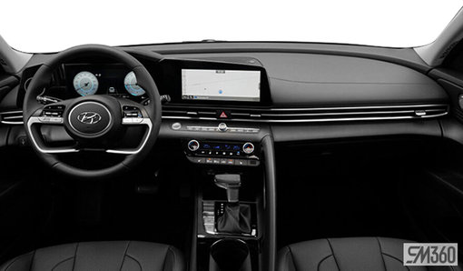 Hyundai Elantra hybride Luxury 2025 - Cuirette noir