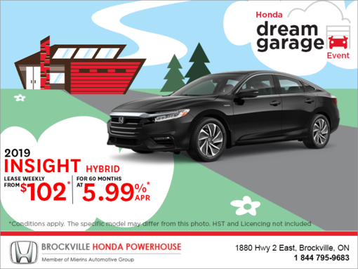 Lease the 2019 Honda Insight!