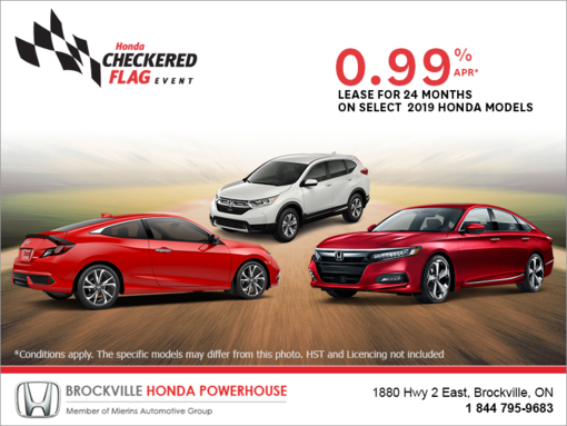 Honda Checkered Flag Event