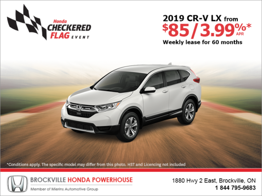 Lease the 2019 Honda CR-V!