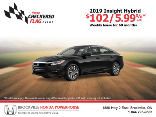 Lease the 2019 Honda Insight!