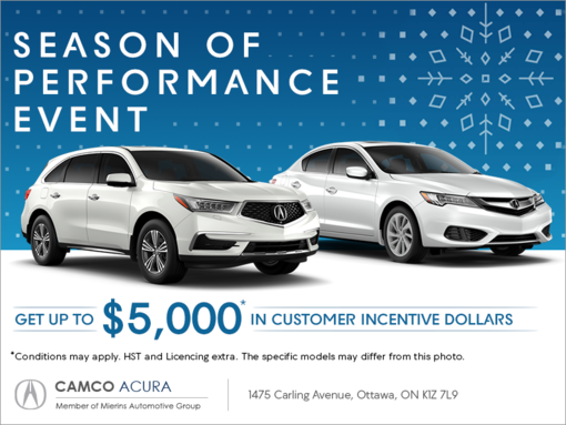 The Acura Season of Performance Event