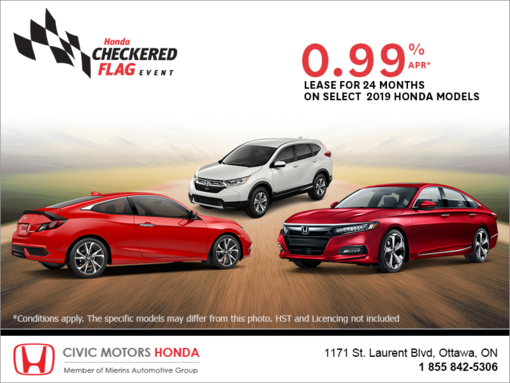 Honda Checkered Flag Event