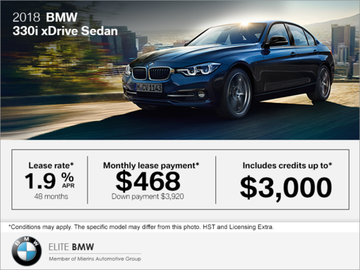 2018 BMW 330i xDrive Sedan