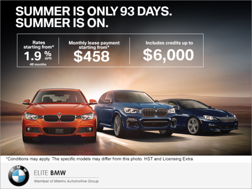 Summer is only 93 days. Summer is on.
