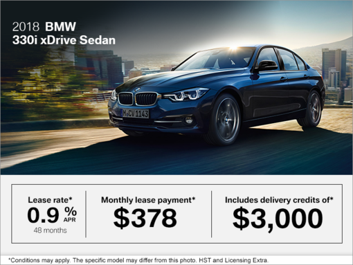 2018 BMW 330i xDrive Sedan