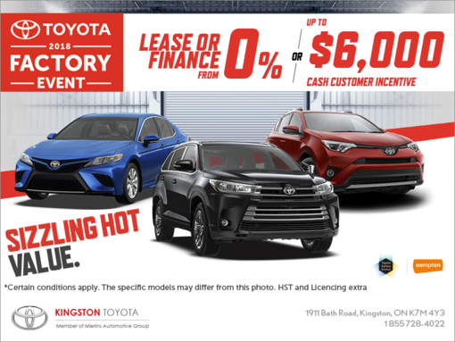 Toyota 2018 Factory event!