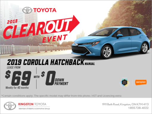 2019 Toyota Corolla Hatchback