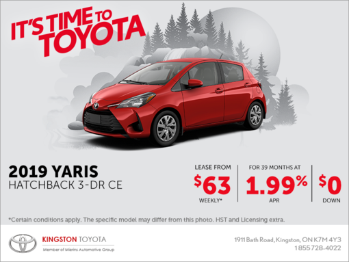 2019 Toyota Yaris Hatchback