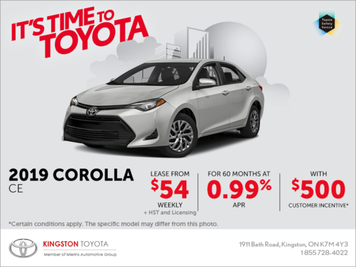 2019 Toyota Corolla CE