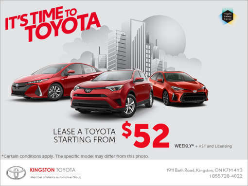 It's Time to Toyota!