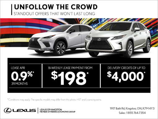 Unfollow the Crowd Lexus event!
