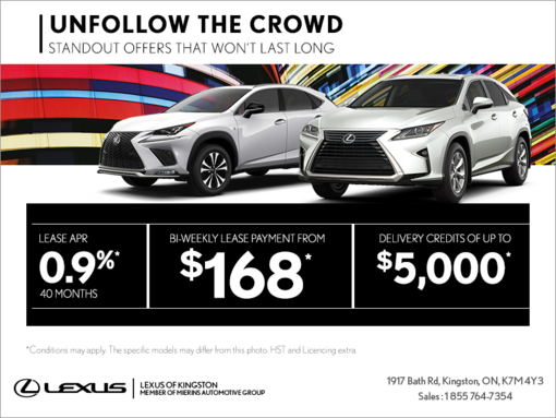 Unfollow the Crowd Lexus event!