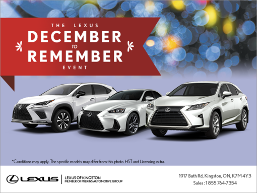 The Lexus December To Remember Event