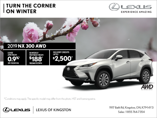 Get the 2019 Lexus NX 300 today!