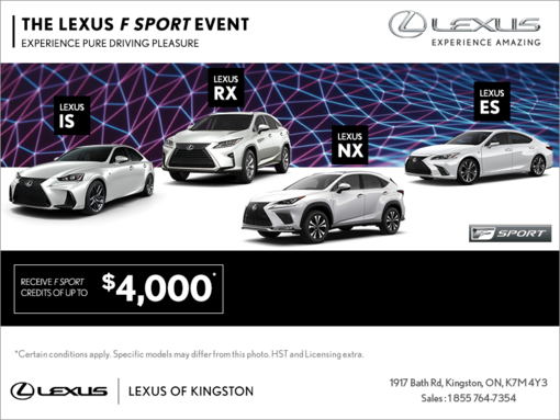 The Lexus F Sport Event