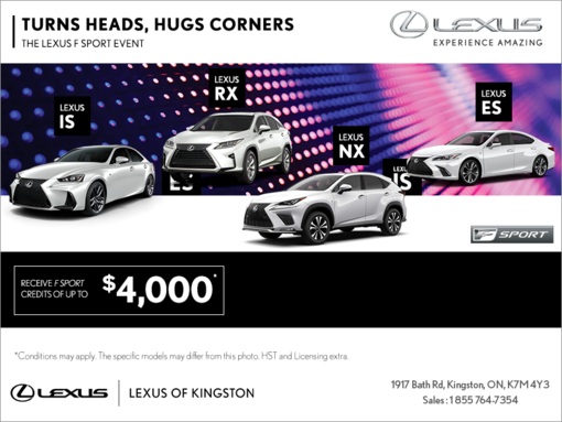 The Lexus F Sport Event