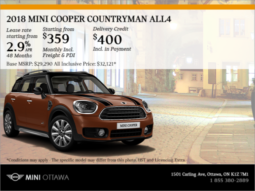 2018 MINI Cooper Countryman ALL4