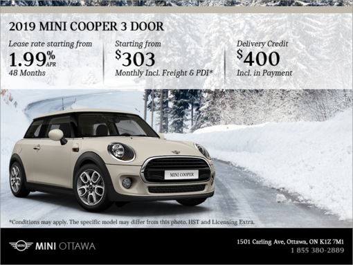 2019 MINI Cooper 3 door