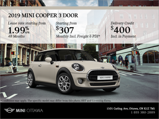 2019 MINI Cooper 3 door