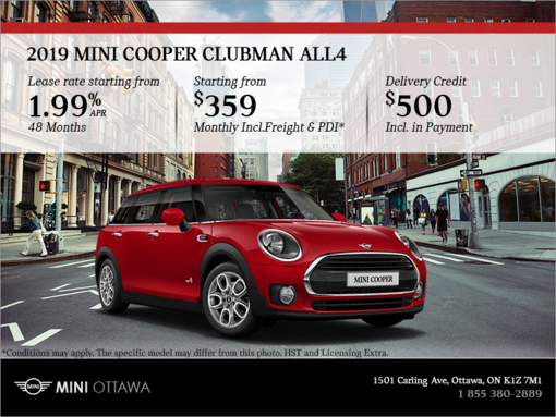 2019 MINI Clubman ALL4