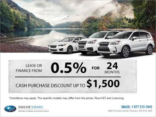 Subaru's Monthly Sales Event