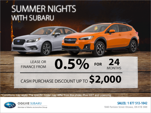 Subaru's Monthly Sales Event