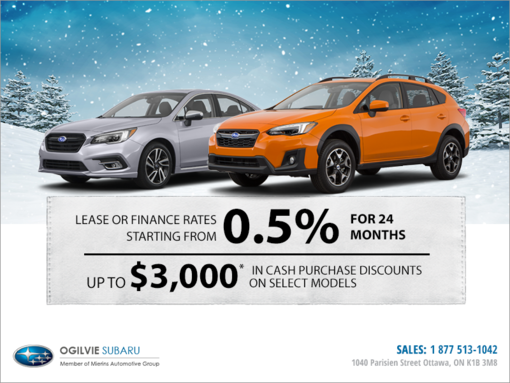 Subaru's Monthly Sales Event!
