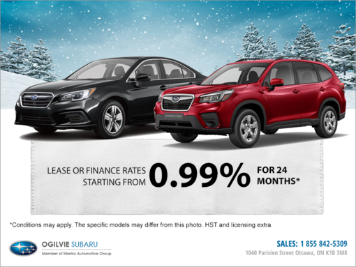 Subaru's Monthly Sales Event!
